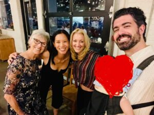 Zoie Palmer Instagram - Beautiful night with some of the best people! Happy birthday to the one and only Deb Grover, When I grow up I wanna be just like you, you’re an inspiration ❤️