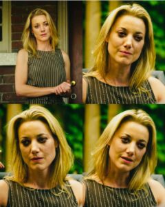 Zoie Palmer Instagram - I don’t seem to be having the best day of my whole life in the new SPIRAL movie @saw #caniborrowsomemakeupremover