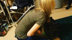 Zoie Palmer Instagram - I spill something on my costume daily and sometimes I find a space heater to dry it off before heading to camera and then sometimes your co-star @patrickgilmore films it. Sneaky Patrick.
