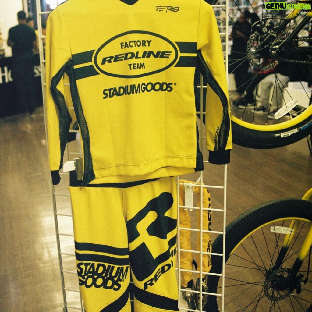 A$AP Ferg Instagram - Counting my blessings !!! More flicks from my @stadiumgoods in store . Shoutouts to the bike life movement I love you all. My Bike / merch is available @stadiumgoods and redlinebicycles.com Special shout outs to @missinfo for allowing me the space to make such a movie !!! Only motion pictures being made in realife!