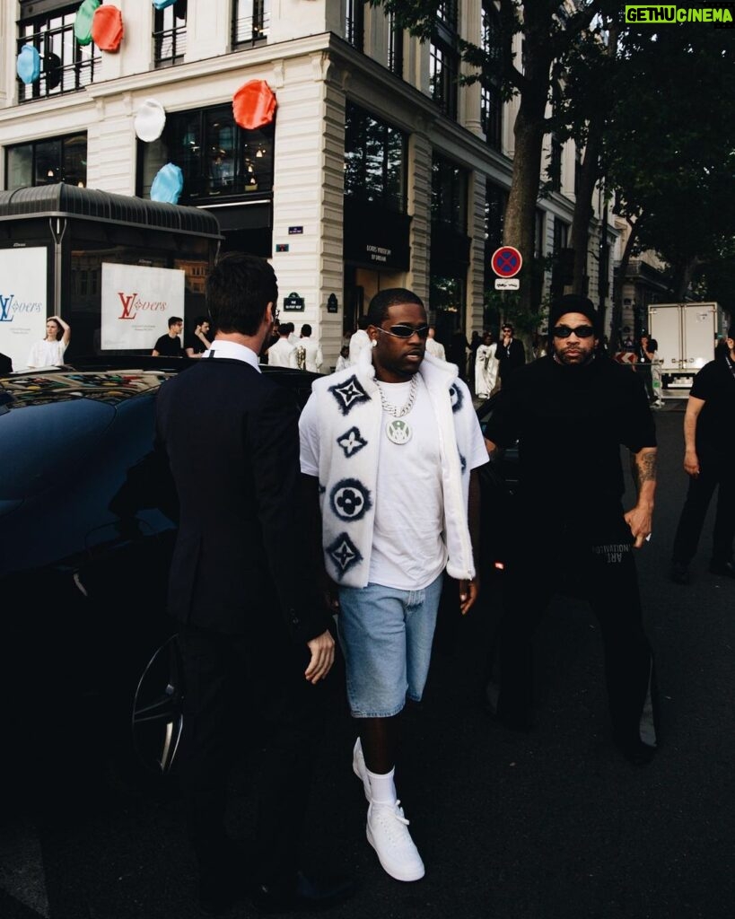 A$AP Ferg Instagram - P you really owned the moment! I’m leaving inspired! My first time attending a Louis Vuitton show in paris shit was like a fairy tale.