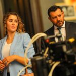 Aïcha Ben Ahmed Instagram - Ibrahim & Zeina @amryoussefofficial #behindthescenes #وعد_إبليس #عمرو_يوسف #عائشة_بن_احمد #شاهدvip #soon