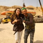 Aïcha Ben Ahmed Instagram - منك لله يا رامز 🙈🙈🙈 @ramezgalalac @ramez_tv @mbcmasrtv @mbc1 #عائشة_بن_أحمد #عائشة_بن_احمد #رامز_جلال #رامز_موفي_ستار Riyadh, Saudi Arabia