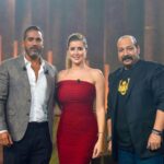 Aïcha Ben Ahmed Instagram - استنوني يوم الخميس والجمعة مع النجم الكوميدي محمد ثروت والمطربة رشا الشرنوبي في برنامج #سهرانين لأمير كرارة 😉 @sahraneen_on Stylist : @youmnamoustafa Dress : @yousef_aljasmi Makeup : @makeup_ahmedshawky Hair : @haithamdahab00 Jewelry: @glamour.jewellery