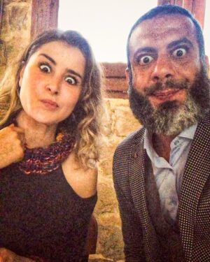 Aïcha Ben Ahmed Instagram - Crazy moments with sheikh Mo2nes 🤪🤪🤪
@fegoooo 
#محمد_فراج #عائشة_بن_أحمد #لعبة_نيوتن