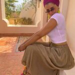 Aïcha Ben Ahmed Instagram - In my wonderful island ❤️ #djerbaladouce🌴🌴🌴☀️☀️☀️ #djerba Dar jannet _ دار جنّات