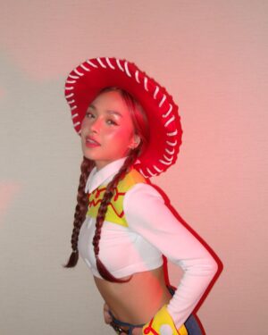 AC Bonifacio Instagram - andy’s coming !!!! 🫣

happy halloween from ur fav cowgirl Jessie 🤠

outfit @reginetolentinoatelier <3