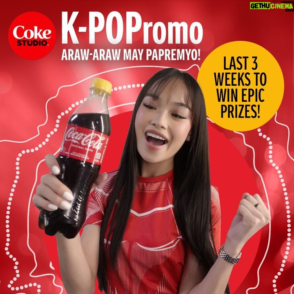 AC Bonifacio Instagram - Annyeonghaseyo KPOP fans 🫶 we've got good news for you! The Coca-Cola KPOP Promo has been extended until June 30, 2023! This is your LAST 3 WEEKS to get a chance to win EPIC PRIZES like a 5-day all-expense paid KPOP experience in South Korea, cash, gaming, and Spotify vouchers, and MANY MORE! To join, simply buy any Coke, Sprite, or Royal bottle (with a yellow cap). PEEL the label of your bottle to find the unique code, then ENTER the code on Coca-Cola's FB messenger, and get a chance to WIN! JOIN NOW! ❤️ Terms and conditions apply. See coca-cola.com.ph for full T&C and Privacy Policy Promo Duration: March 4, 2023 - June 30, 2023 DOH-FDA CFRR Permit No: 0016 s. 2023 #CocaColaPH #CokeKPOPromo