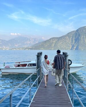AC Bonifacio Instagram - little mermaid sighting in lake como