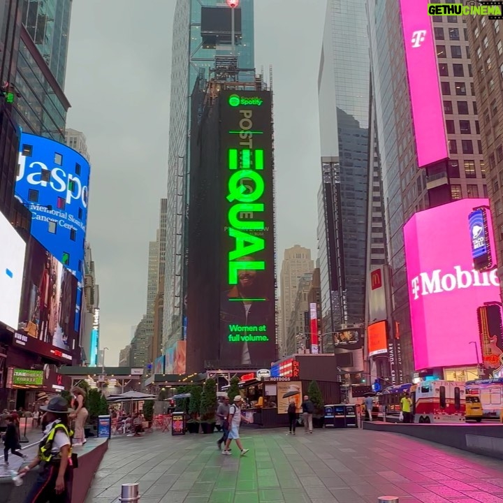 AC Bonifacio Instagram - my face is on times square ???? WHAAT 🥹 this is insane - definitely a dream come true ☁️☁️👼🏻💕 4MYSELF 444 !!!! thank you @spotifyph @starmagicphils @tarsierrecords !!! 🫶🏼 thank you to EVERYONE whos been here with me on my journey. all love 💕 Times Square, New York