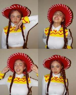 AC Bonifacio Instagram - andy’s coming !!!! 🫣

happy halloween from ur fav cowgirl Jessie 🤠

outfit @reginetolentinoatelier <3