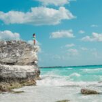 Aakriti Rana Instagram - What is this insanely blue water! Hello Cancun! ❤️ My last destination in Mexico before we head back to USA and continue our road trip ! Have you ever been to Mexico? #aakritirana #mexico #cancun #beach #travelblogger #indiantravelblogger #beachlife #mexico🇲🇽 Cancun,Mexico