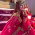 Aalisha Panwar Instagram - Kudiye ni ..🤫😉❣️ Styling- @ankitasinha.03 . . #Gauri #NathKrishnaAurGauriKiKahani
