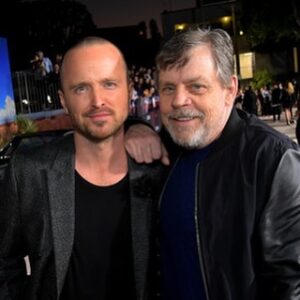 Aaron Paul Instagram - May the 4th be with you.🖤
Also, Mark, I love you. Thanks for reminding us to always use the force.