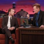 Aaron Paul Instagram - It looks like we are about to throw down in this picture but there was nothing but love on the show tonight. Tune in tonight and watch @teamcoco and I talk about things. Such a beautiful man he is.
