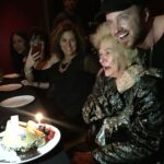 Aaron Paul Instagram - Happy birthday to this beautiful 90 year old lady! You wear your sweet heart on your sleeve and we all love it so much. Thanks for choosing Vegas to ring in your 90's. It's been incredible. Also want to say a quick thank you to the wonderful staff at @taolasvegas for the perfect dinner last night. It truly could not have been better. Best vibe in town for sure. Give me all of the espresso martinis you have. #VegasBabyVegas #Nana #Tao Tao Las Vegas
