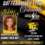 Abby Miller Instagram – LET’S GO FLORIDA! My class this weekend at @dance_mania_allstars is SOLD OUT but there’s still some tickets available for my event at @topgunjags407 👏🏼👏🏼 save your spot now before they’re gone! #aldc #aldcalways #abbylee #abbyleemiller #dancemoms #madhouse #leaveitonthedancefloor #orlando #aldcla Orlando, Florida