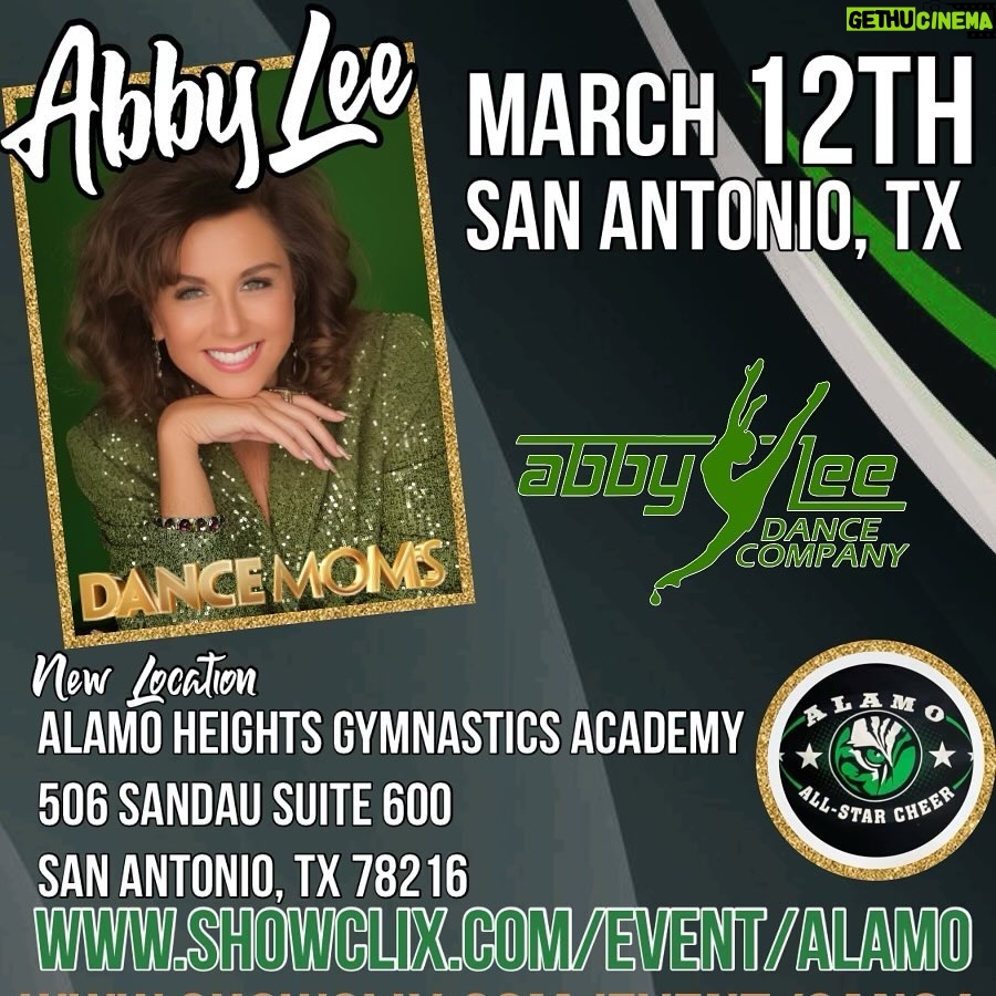 Abby Miller Instagram - Catch me in a city near you!!! 😉 Details below 👇 #aldcalways ✨March 10th: El Paso, TX ✨March 11th: Universal City, TX ✨March 12th: San Antoniox, TX ✨March 13th: McAllen, TX ✨March 15th-18th: Mexico City Register at the link in my bio! 👍🏼 #aldc #abbylee #abbyleemiller #abbyleedancecompany #dancemoms #leaveitonthedancefloor #madhouse #texas #mexico #abbyleeontour #askabby