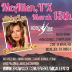 Abby Miller Instagram – Catch me in a city near you!!! 😉

Details below 👇 #aldcalways

✨March 10th: El Paso, TX
✨March 11th: Universal City, TX
✨March 12th: San Antoniox, TX
✨March 13th: McAllen, TX
✨March 15th-18th: Mexico City

Register at the link in my bio! 👍🏼

#aldc #abbylee #abbyleemiller #abbyleedancecompany #dancemoms #leaveitonthedancefloor #madhouse #texas #mexico #abbyleeontour #askabby