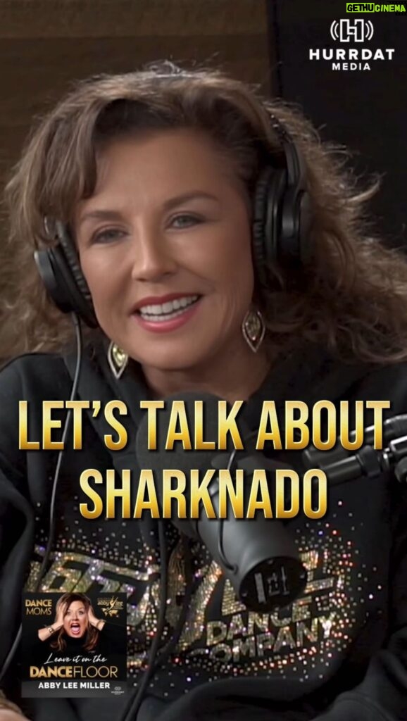 Abby Miller Instagram - Did any of you watch #Sharknado back in the day?! 🤣🦈 this shoot was great!!! 🎙️✨ #throwback #aldc #abbylee #dancemoms #leaveitonthedancefloor #madhouse #leaveitonthedancefloorpodcast #abbyleemiller #abbyleedancecompany Los Angeles, California