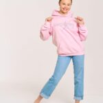 Abby Miller Instagram – The holidays are right around the corner and the Abby Lee Dance Company has you covered! Head over to store.abbyleedancecompany.com or in person @aldcstudiola for some amazing merch including this super cute baby pink rhinestone hoodie 🎀 Los Angeles, California
