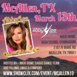 Abby Miller Instagram – 2 Weeks Away McAllen!!! I can’t wait to be back in Texas ~ who will be in my class?! 👏🏼 get tickets now at the link in my bio! #aldc #aldcalways #abbylee #abbyleedancecompany #dancemoms #madhouse #leaveitonthedancefloor #texas #mcallen McAllen, Texas