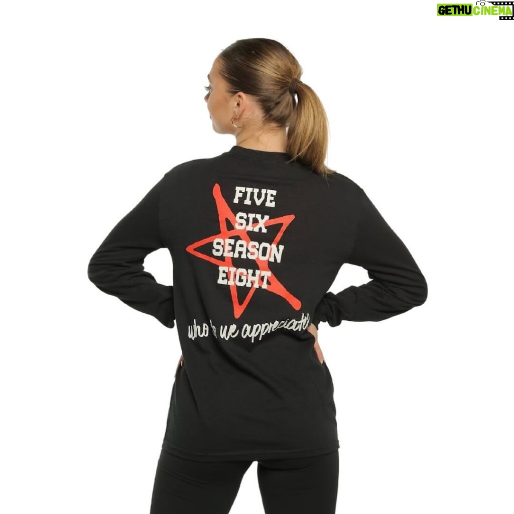 Abby Miller Instagram - LIMITED STOCK: Add the #ALDC Season 8 Long Sleeve to your Holiday Wish List & Shop Now while supplies last 🖤✨❤️ #aldcalways *worldwide shipping available* 👉store.abbyleedancecompany.com #abbylee #abbyleeapparel #aldcla #aldcpgh #abbylee #abbyleemiller #dancemoms #madhouse #leaveitonthedancefloor Worldwide