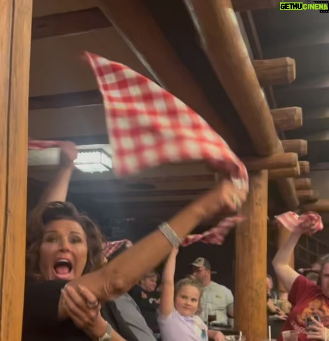 Abby Miller Instagram - Light night at the Hoop Dee Doo Musical Revue!!! Have you ever been before?! WE LOVED IT 🥧🎶💃 #aldc #aldcalways #abbylee #hoopdeedoomusicalreveue #abbyleemiller #dancemoms #leaveitonthedancefloor #madhouse #florida #abbyleedancecompany