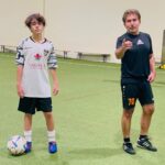 Abed Fahd Instagram - Football Game with Tim ⚽️⚽️ . . . . #football #game #sport #abedfahed managed by: @ahmad_alshamma Footlab Dubai