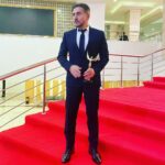 Abed Fahd Instagram - من #مصر_القاهرة_الإسكندرية_ #تحيا_مصر #مهرجان_الفضائيات_العربية شكرآً لكم على #التكريم_المميز والاستقبال الرائع #مصر _فن _حضارة ❤️#الصباح_إخوان #شتي_يا_بيروت