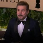 Abed Fahd Instagram - مجموعة من الاصدقاء الزملاء التقينا بالمهرجان الرائع الذي ضم كبار النجوم العالمين وتم الاحتفال الكبير بنجمة العالم العربي السيدة منى واصف . Fashion Designer: @ramisalamoun #joyawards #actor #star #tv #abed_fahed #2024 Riyadh, Saudi Arabia