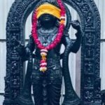 Abha Paul Instagram - Lord Ram’s idol in Ayodhya ♥️🕉️🙏🏻🚩