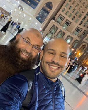 Abu Azaitar Instagram - My best friend #papa #ابي