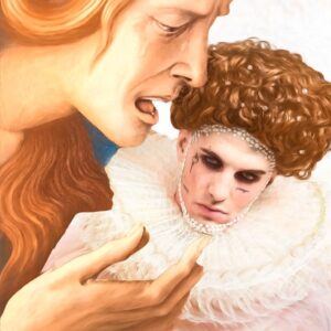 Achille Lauro Instagram - Elisabetta I Tudor,
vergine sposa della patria, del popolo, dell’arte e difensore della libertà.
Che Dio ci benedica.

• Creative Director: @directedbyachillelauro