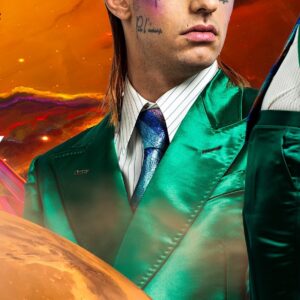 Achille Lauro Instagram - Ziggy Stardust,
uno dei tanti alter ego di David Bowie.Anima ribelle simbolo di assoluta libertà artistica espressiva e sessuale e di una mascolinità non tossica.

• Creative Director: @directedbyachillelauro