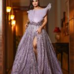 Adaa Khan Instagram - Glittery… Shimmery!! 💜💜 . . 📸: @sk_.click 💄: @mehekuuu 👗: @ritussecondskin 📍: @bookrecce.locations . . #fashiongram #style #instadaily #lookbook #mondaymagic #fashionlikeadaa #adaakhan [Fashion, Gowns, Outfit Inspiration, Glam]