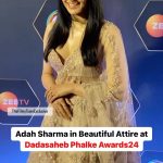 Adah Sharma Instagram - Beautiful #AdahSharma Looks Extra Beautiful in Traditional Style at #DadaSahebPhalkeAwards24 #adahsharma #adahsharma_arabfc #adahsharmahot #adahsharmabeauty