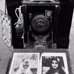 Adah Sharma Instagram – “Stepping back in time with a
(200-Year-Old Vintage Box Camera) to capture the timeless beauty of Bollywood actress @adah_ki_adah . 

18th Century Vintage Wooden Box Camera 
By – Mr. Chand 
•
#adahsharma #adah_ki_adah #the_old_photography #thekeralastory #vintagephotography #jaipur #livephotography