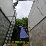 Adah Sharma Instagram - See you ladder🧚‍♀️ One step in the right direction 🪜🫀 🐊 #MyInstagramMyRuleTohPleaseMatPoochoAisePoseKyuKiya