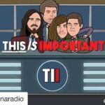 Adam Devine Instagram - THIS IS IMPORTANT: YOU’RE TRASH BLUE! Thanks for animating this @cartunaradio! This dude does some really cool shit! @podimportant is important! Listen up.