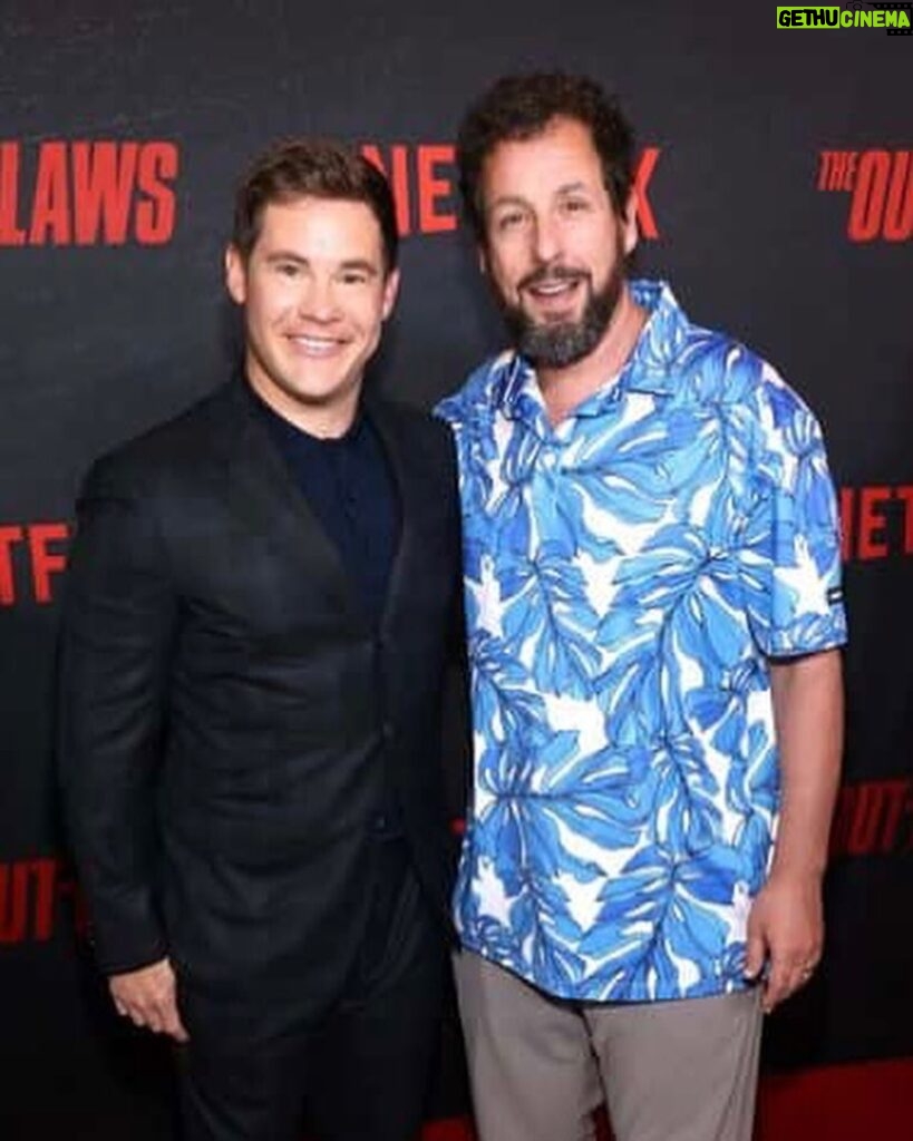 Adam Devine Instagram - #theoutlawsmovie🎬 premiere was an absolute banger!!! July 7th! This movie is so damn fun and I can’t wait for you all to see it. Here’s a bunch of pics from the truly epic night.