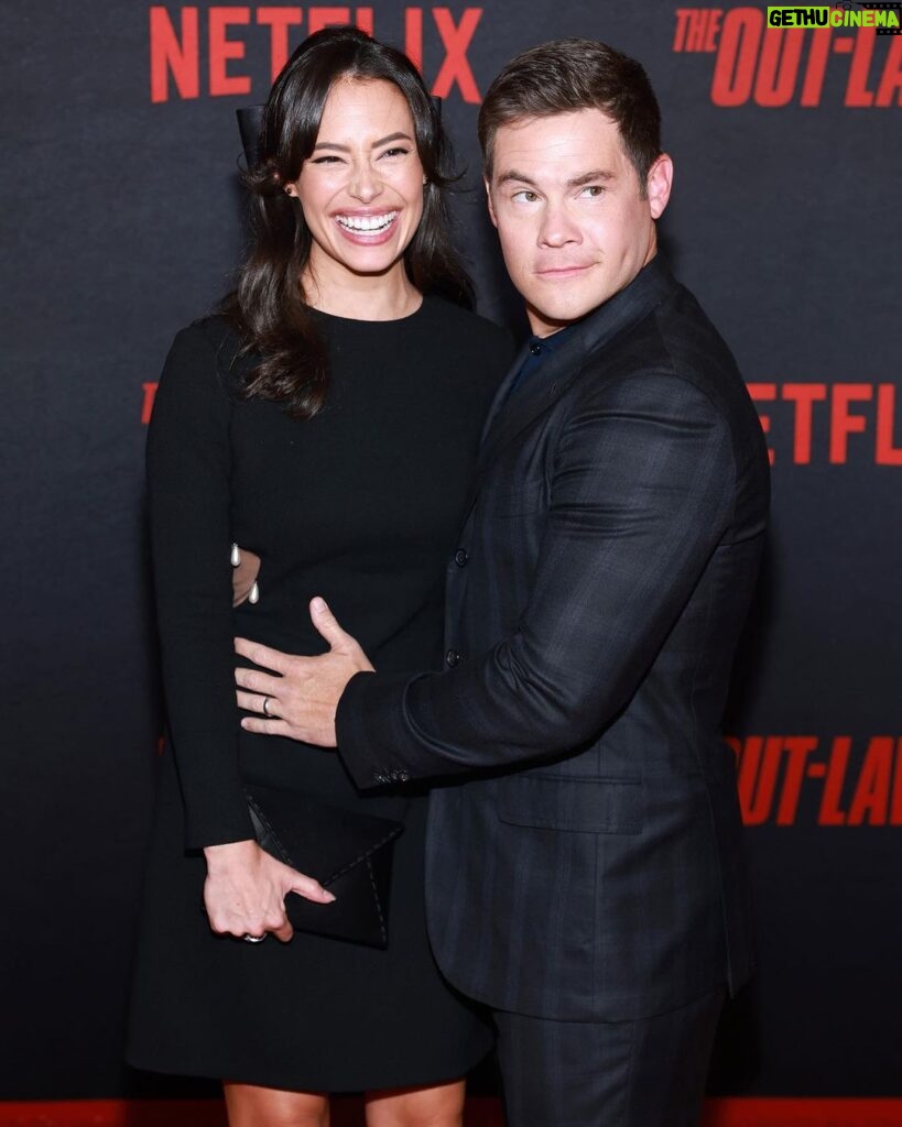 Adam Devine Instagram - #theoutlawsmovie🎬 premiere was an absolute banger!!! July 7th! This movie is so damn fun and I can’t wait for you all to see it. Here’s a bunch of pics from the truly epic night.