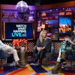 Adam Lambert Instagram - Absolutely LOVED my time on @bravowwhl with the one and only @kylieminogue 🤍 Thank you so much for having us @bravoandy! With love, Padam Lambert #WWHL