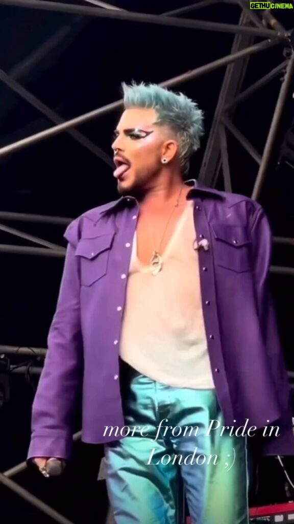 Adam Lambert Instagram - More from Pride In London