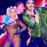 Adam Lambert Instagram - Surreal experience sharing the stage w @xtina for her NY Pride concert.