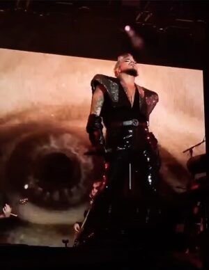 Adam Lambert Instagram - Closer - Nine Inch Nails. I’ve always been obsessed w the bass line in this song. So fun to perform!!!