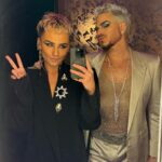 Adam Lambert Instagram - Ringing in ‘24 with my ride or die. 🩵u @olivergliese