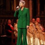 Adam Lambert Instagram - Singing with @beverleyknight at the Carol Service from Westminster Abbey for the @princeandprincessofwales airs tonight in the UK: tune in at 7:45pm on @itv & @itvxofficial