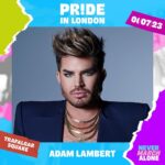 Adam Lambert Instagram - Incredibly happy to be performing and headlining at @prideinlondon on July 1st amongst so many other talented artists in the community! Who's joining the party? 🌈 #PrideInLondon
