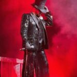 Adam Lambert Instagram - Some of my favorite past looks from tour...got some fun outfits up my sleeve for this next one 😉 @officialqueenmusic @brianmayforreal @rogertaylorofficial 📸: Miriam Alster, Dana Zuk, Andrew Chin, qoatg, and Frank Hoensch